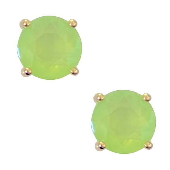 KATE SPADE • Mint Green Gumdrop Stud Earrings - Picture 1 of 4